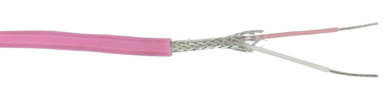 silicone cable with inner braid